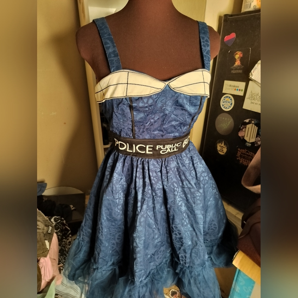 NWT Hot Topic Doctor Who TARDIS Prom Dress